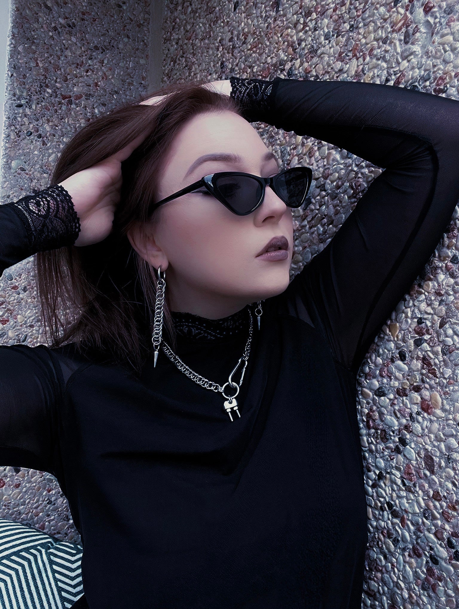OYA || Chainmail Earrings