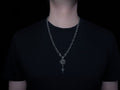 ODIN || Necklace With A Chainmail Pendant