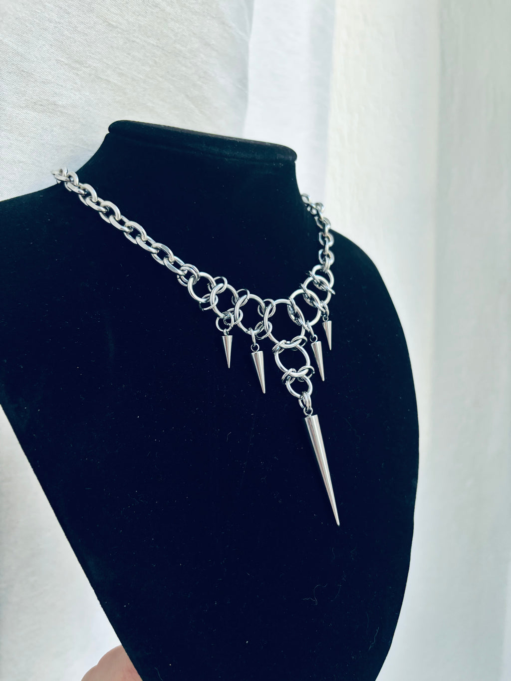 FREYA || Necklace With Spikes