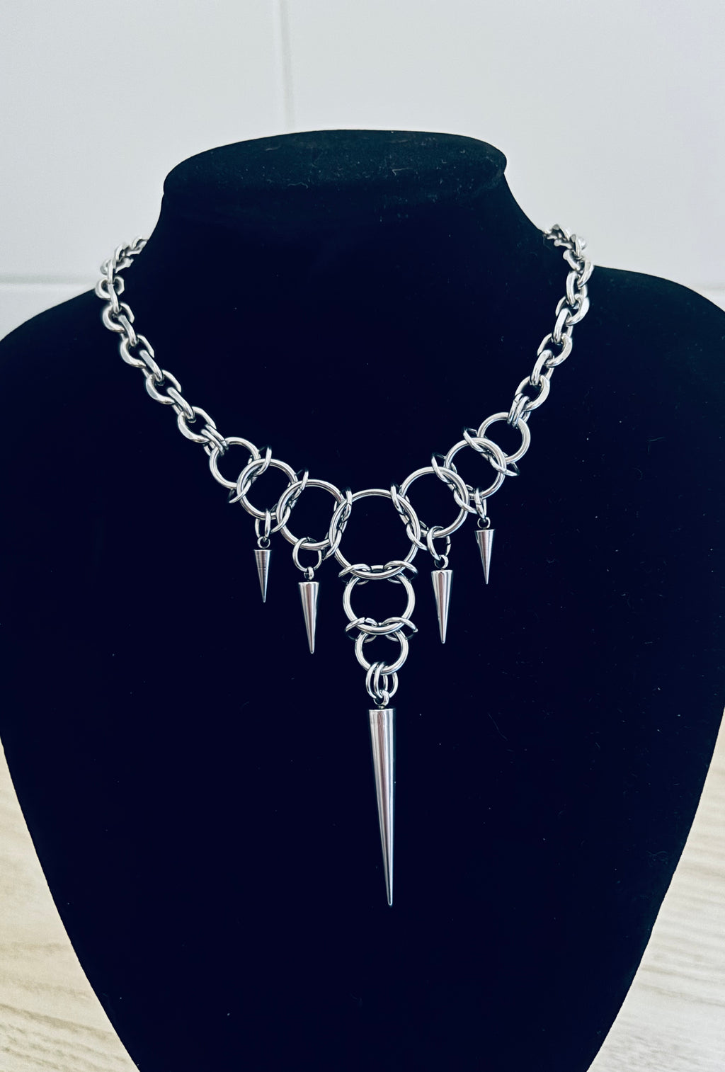 FREYA || Necklace With Spikes