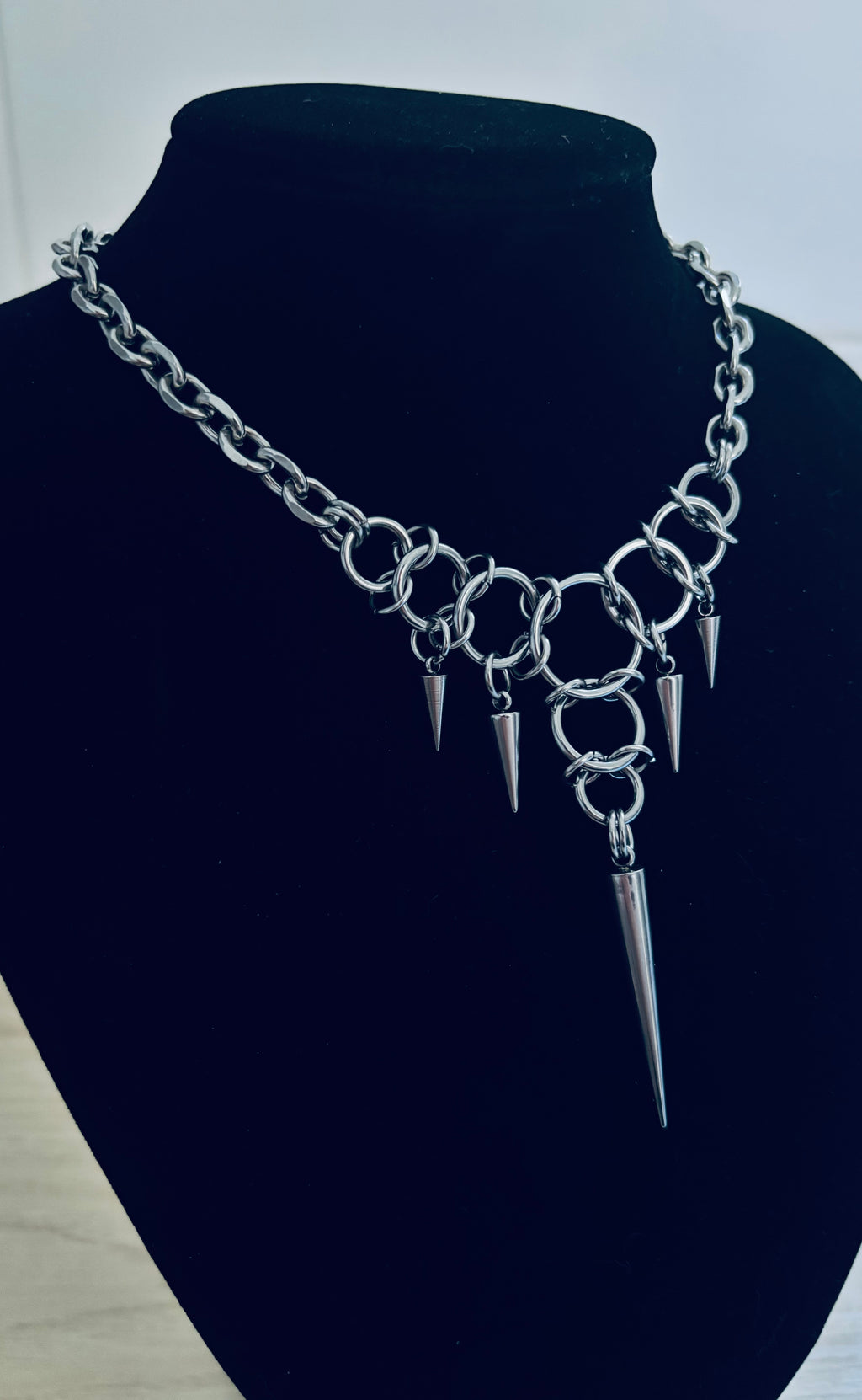 FREYA || Necklace With Spikes
