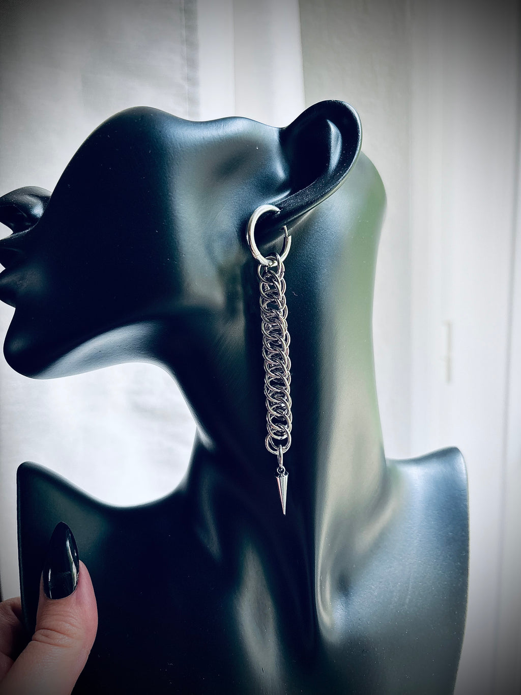 OYA || Chainmail Earrings