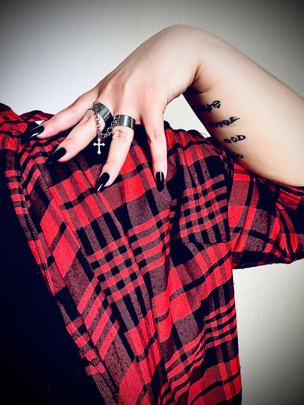 LAST PRAYER || Double Ring With A Chain and A Cross