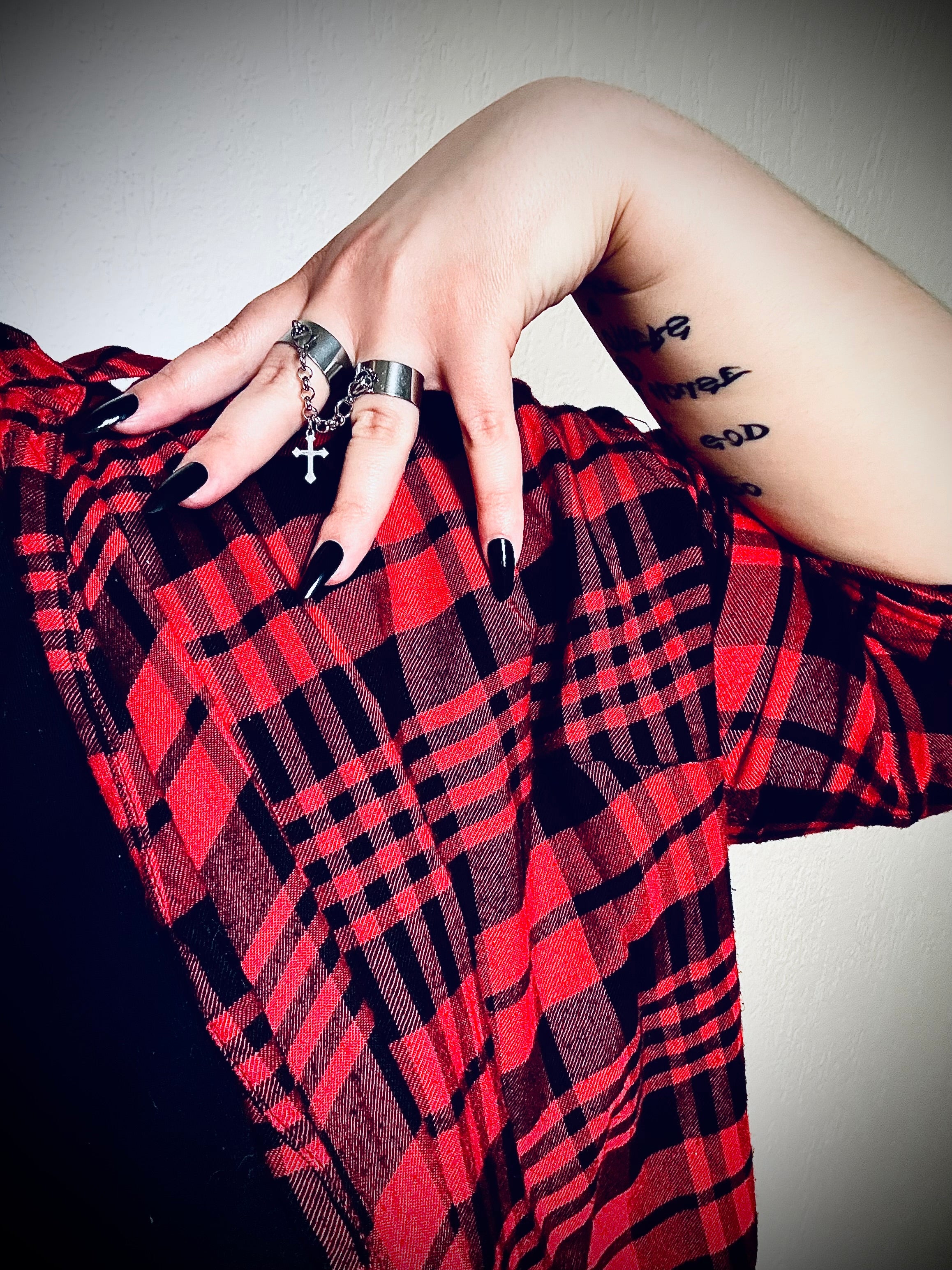 LAST PRAYER || Double Ring With A Chain and A Cross