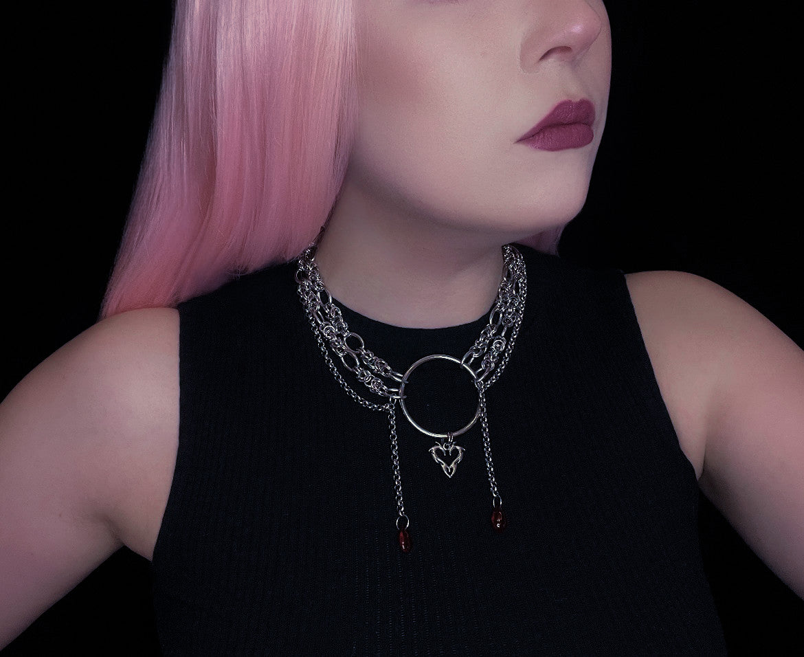 BELLONA || O Ring Necklace - Choker
