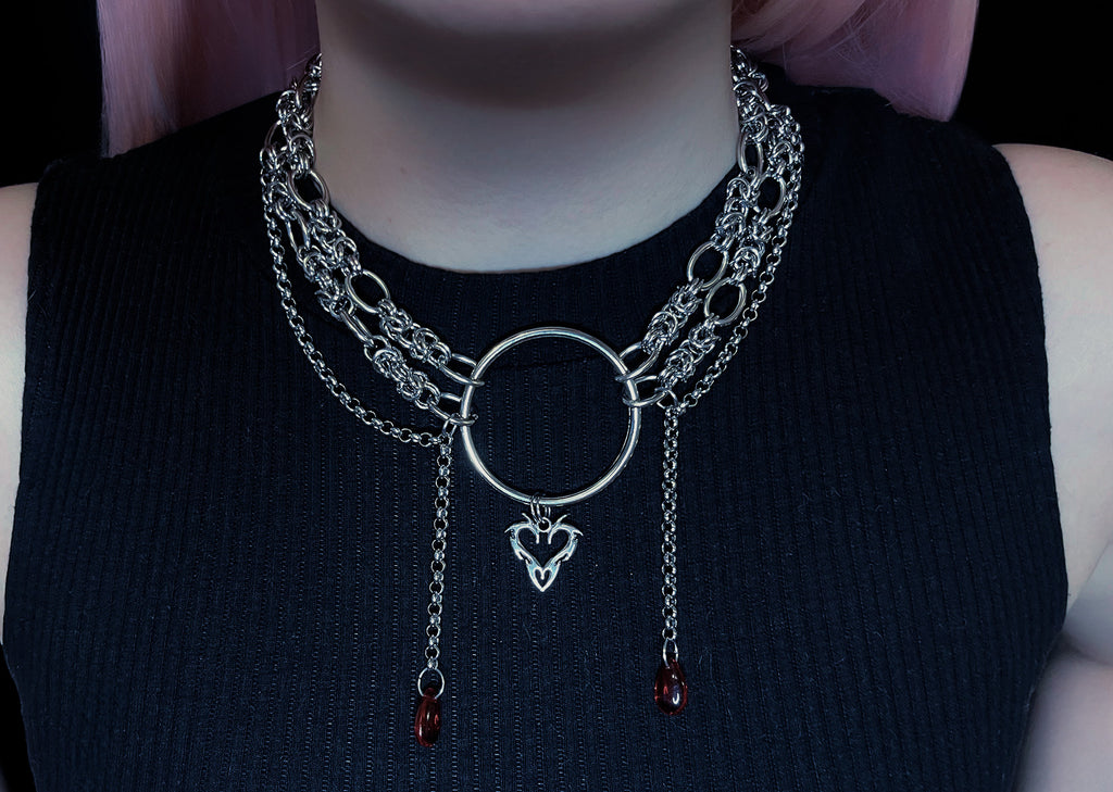 BELLONA || O Ring Necklace - Choker